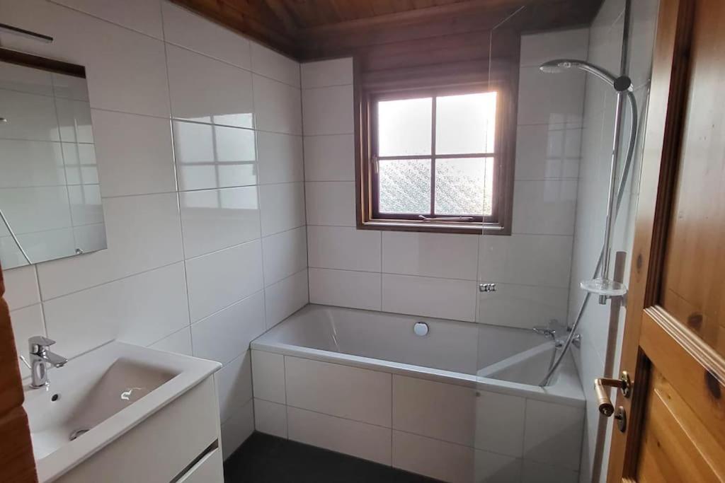 Sauna Bungalow Uppsala Gramsbergen Exterior foto
