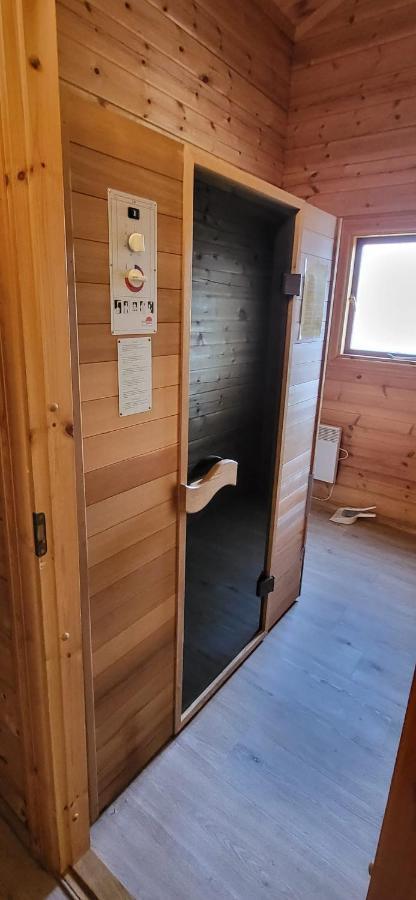 Sauna Bungalow Uppsala Gramsbergen Exterior foto